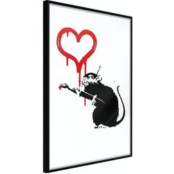 Arkiio Affisch Love Rat [Poster] 30x45 Poster